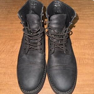 Thursday Boot Company Black Men's Lace-Up Boots